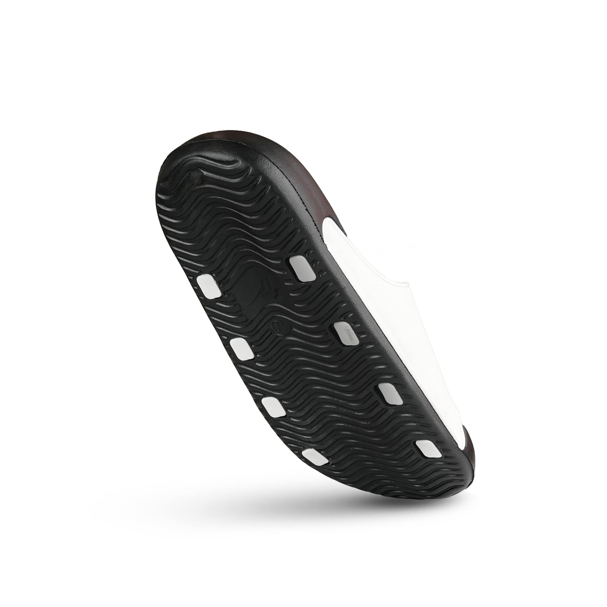 Paris Balmain Black and White Slide Flip Flop