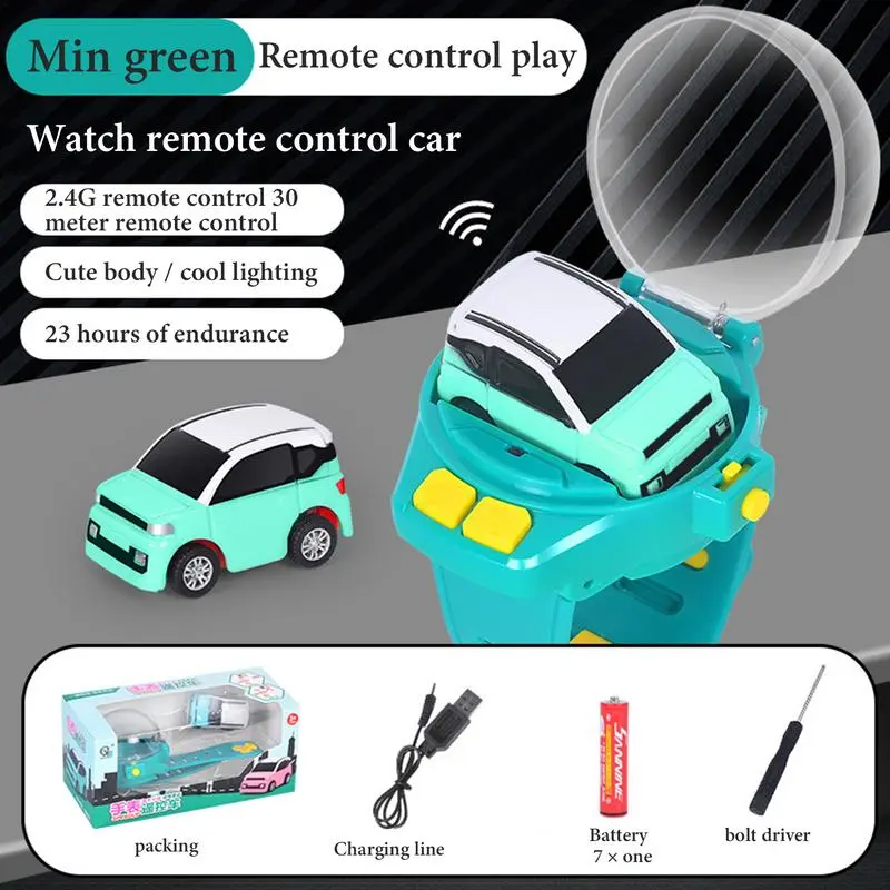 Wrist Watch Remote Control Car Toys For Kids Boys Girls