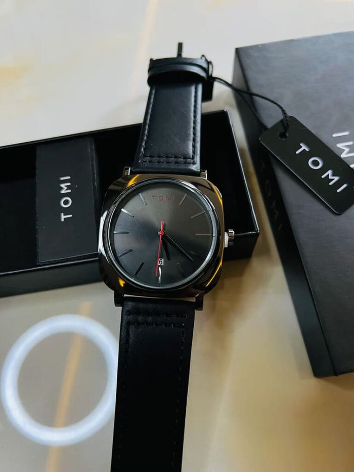 Tomi Black Business Class Watch