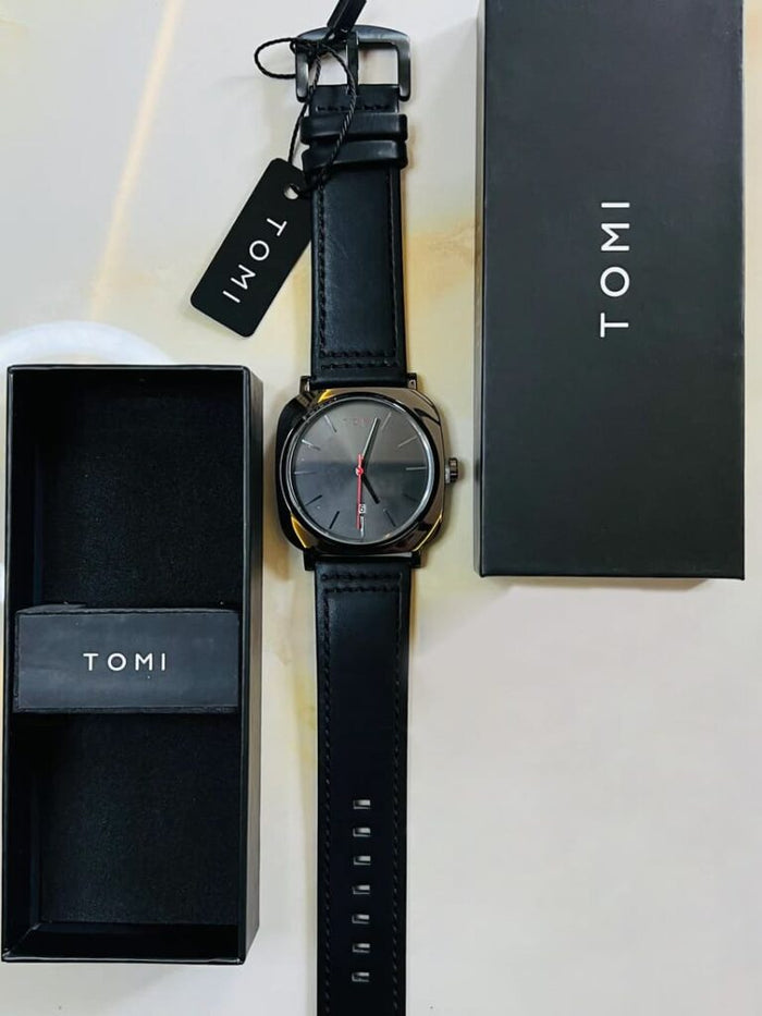 Tomi Black Business Class Watch