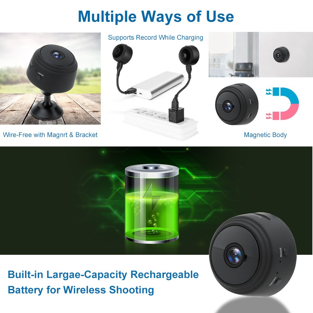A9 Micro Mini Wifi Camera 1080p