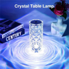 Crystal Table Lamp 16 Colors USB Touch Lamp