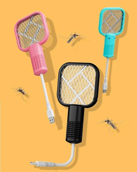(FREE HOME DELIVERY) USB Rechargeable Mosquito Killer Racket