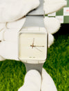 CK Stylish Square Dial Smooth Rubber Straps watch