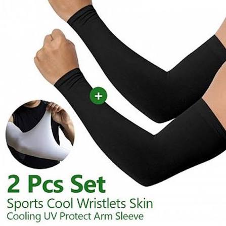 Unisex UV Protection Fingerless Arm Sleeves